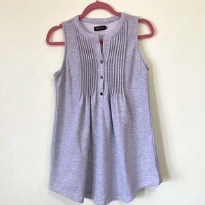 Reborn Gray Sleeveless Tunic